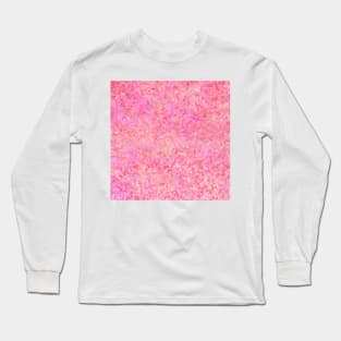 Pink Sparkle Glitter Long Sleeve T-Shirt